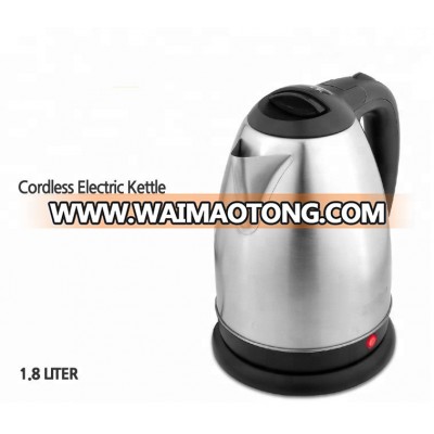 1.8L Cordless Stainless Steeel Electric Kettle