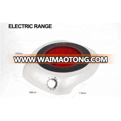 1800W Round Electric Kitchenware intelligent Ceramic single burners Infrared cooker